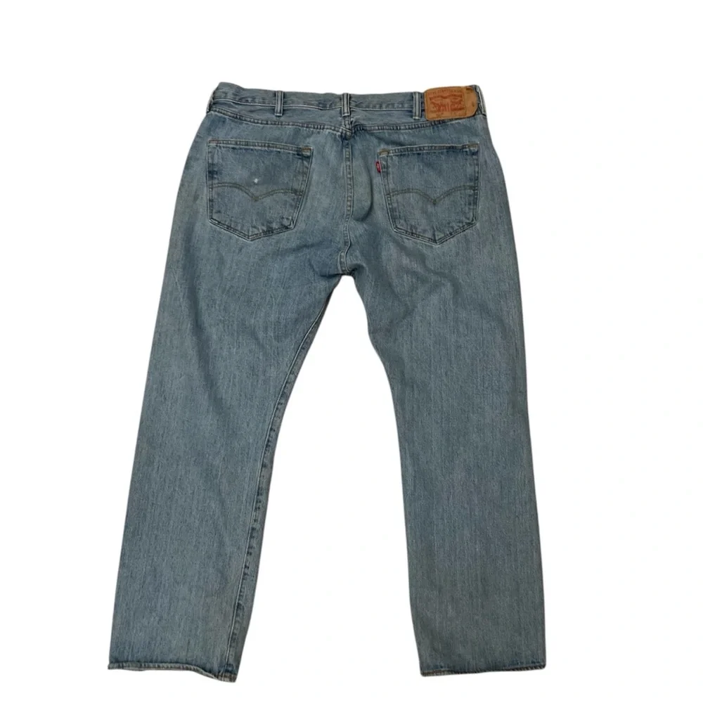 👖LEVI’S👖authentic 501 butterfly SZ42x30 soft 3sm frays- seen in photos🔥GUC🔥